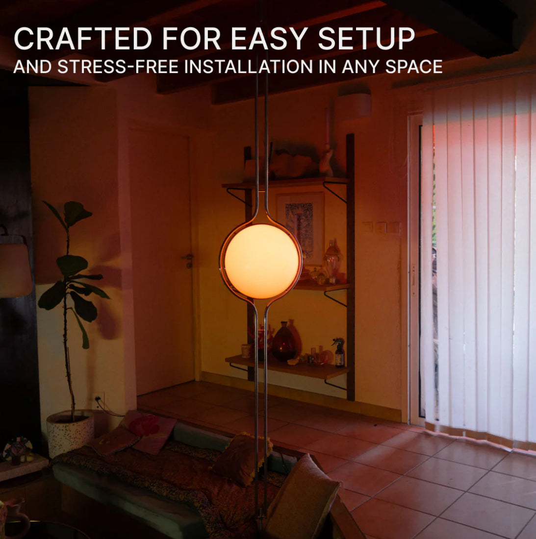 ORBITA FLOOR TO CEILING LAMP