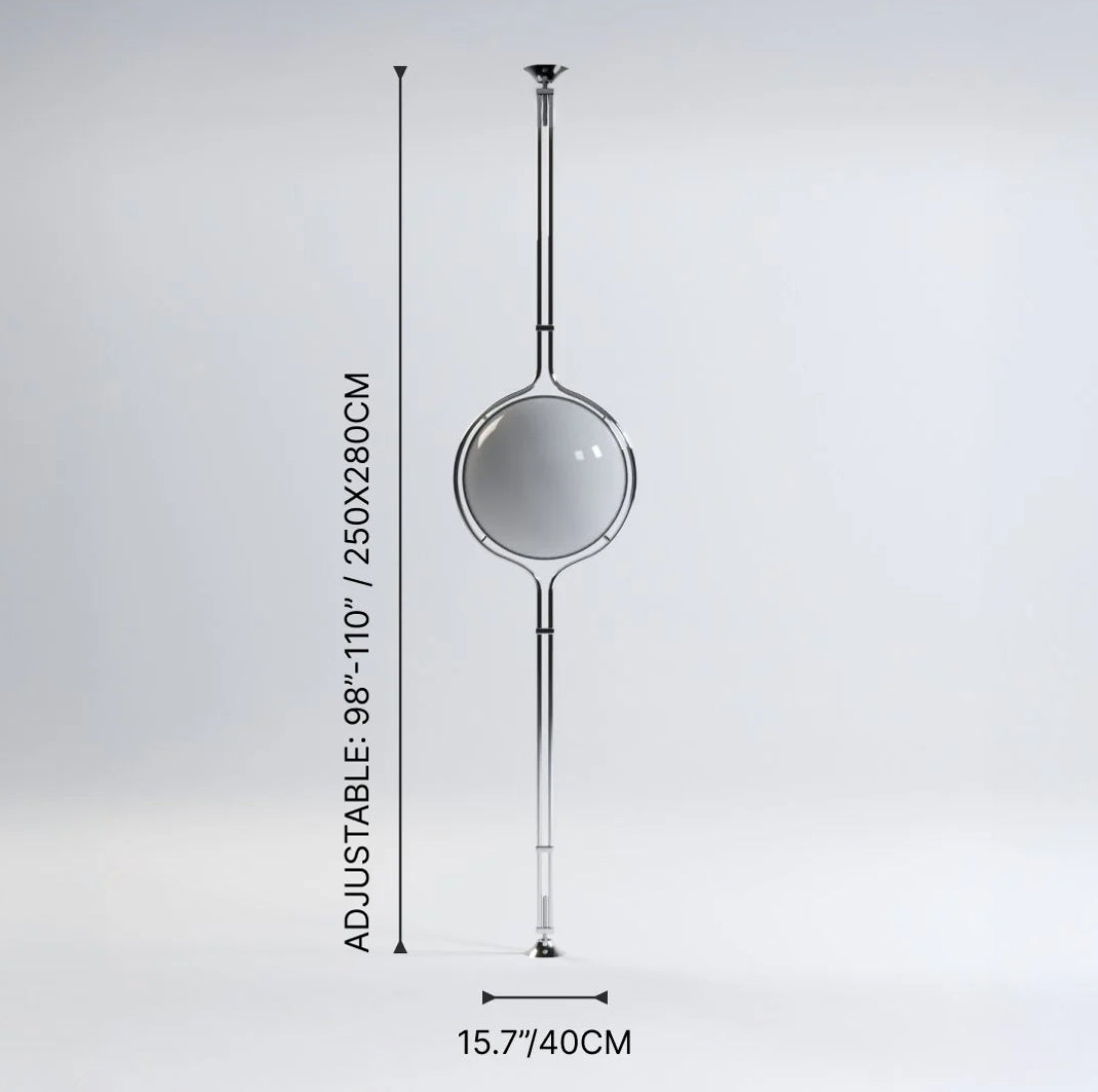 ORBITA FLOOR TO CEILING LAMP